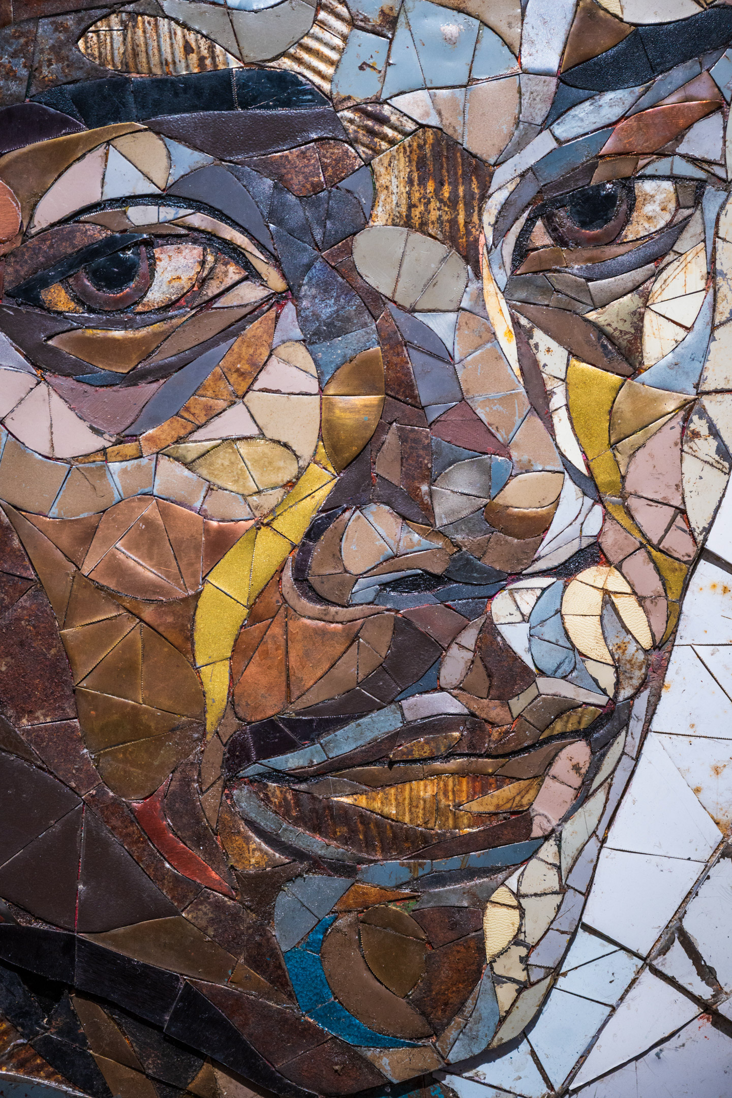 retrato joven chatarra matt small detalle