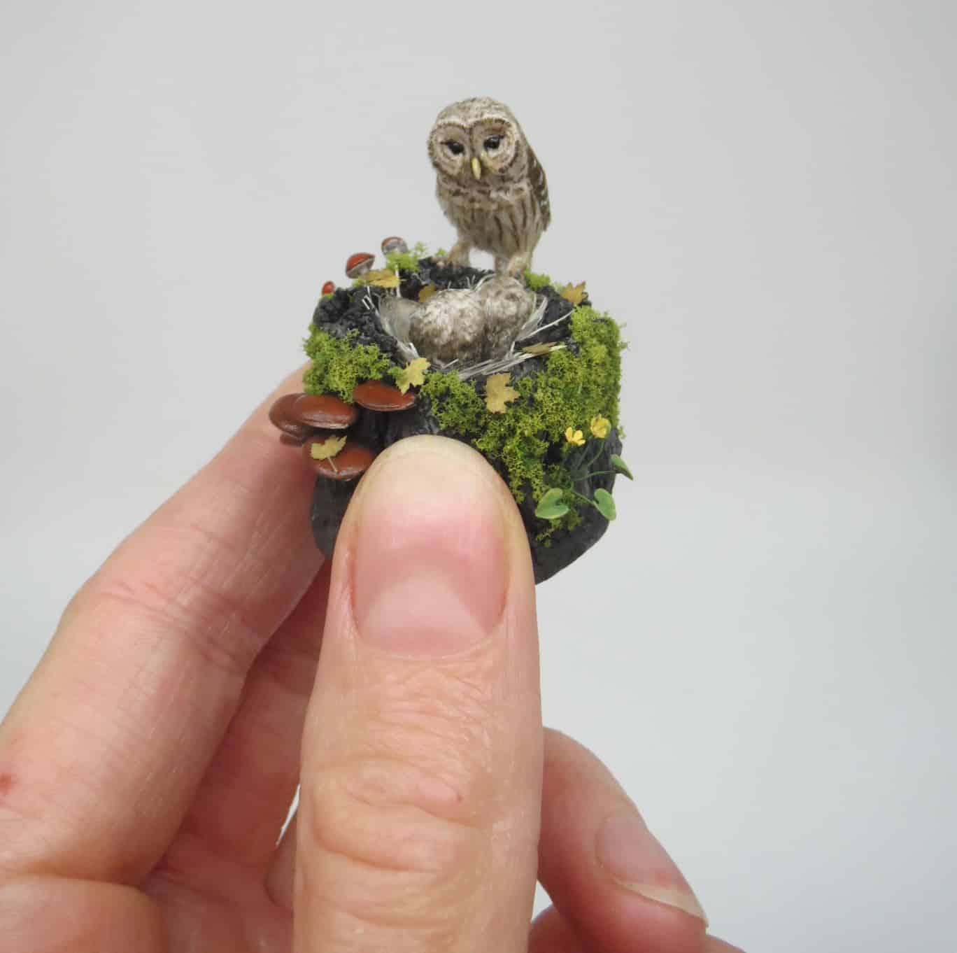 sminiaturas fanni sandor buho