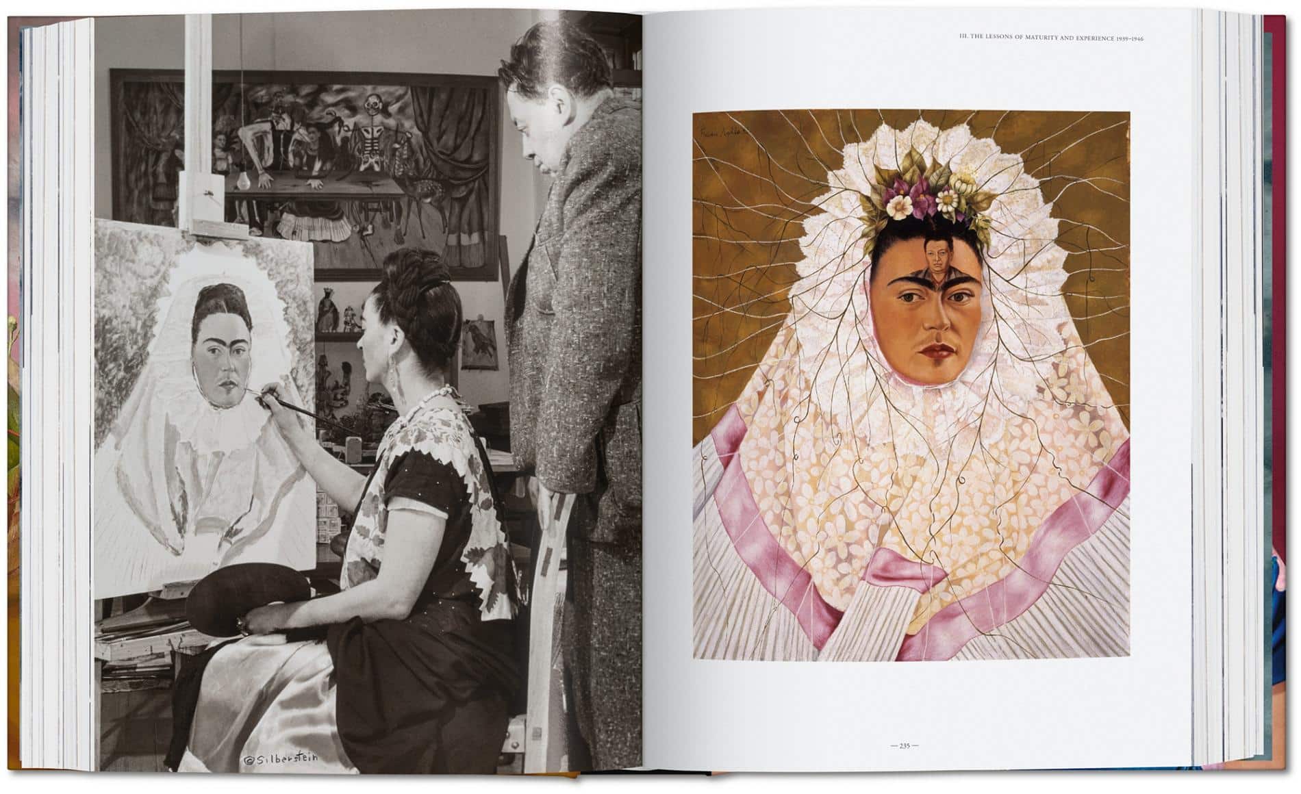 kahlo autoretrato libro paginas