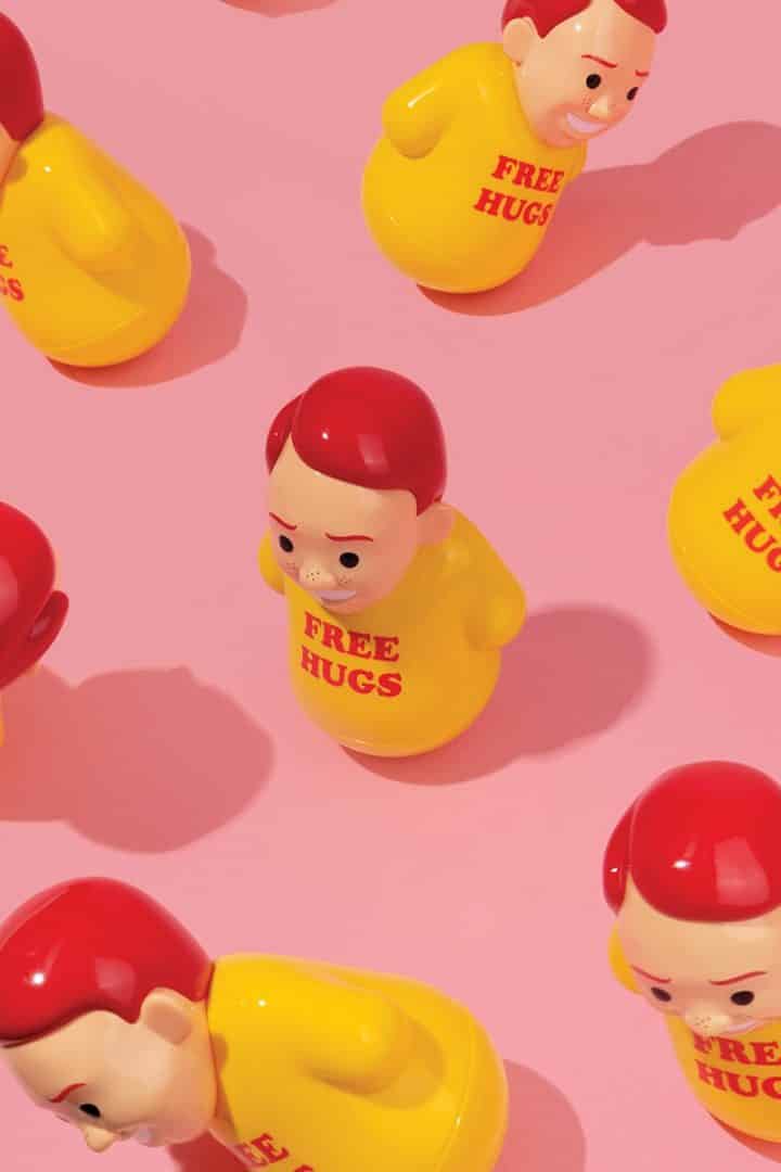 JON CORNELLA FREE HUGS IRONIA