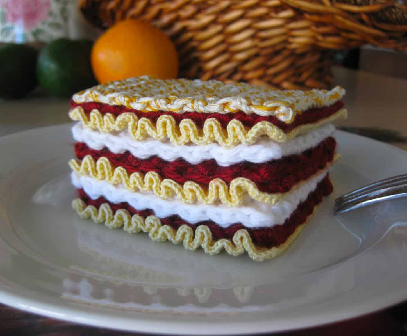 Normalynn Ablao pasta crochet lasagna
