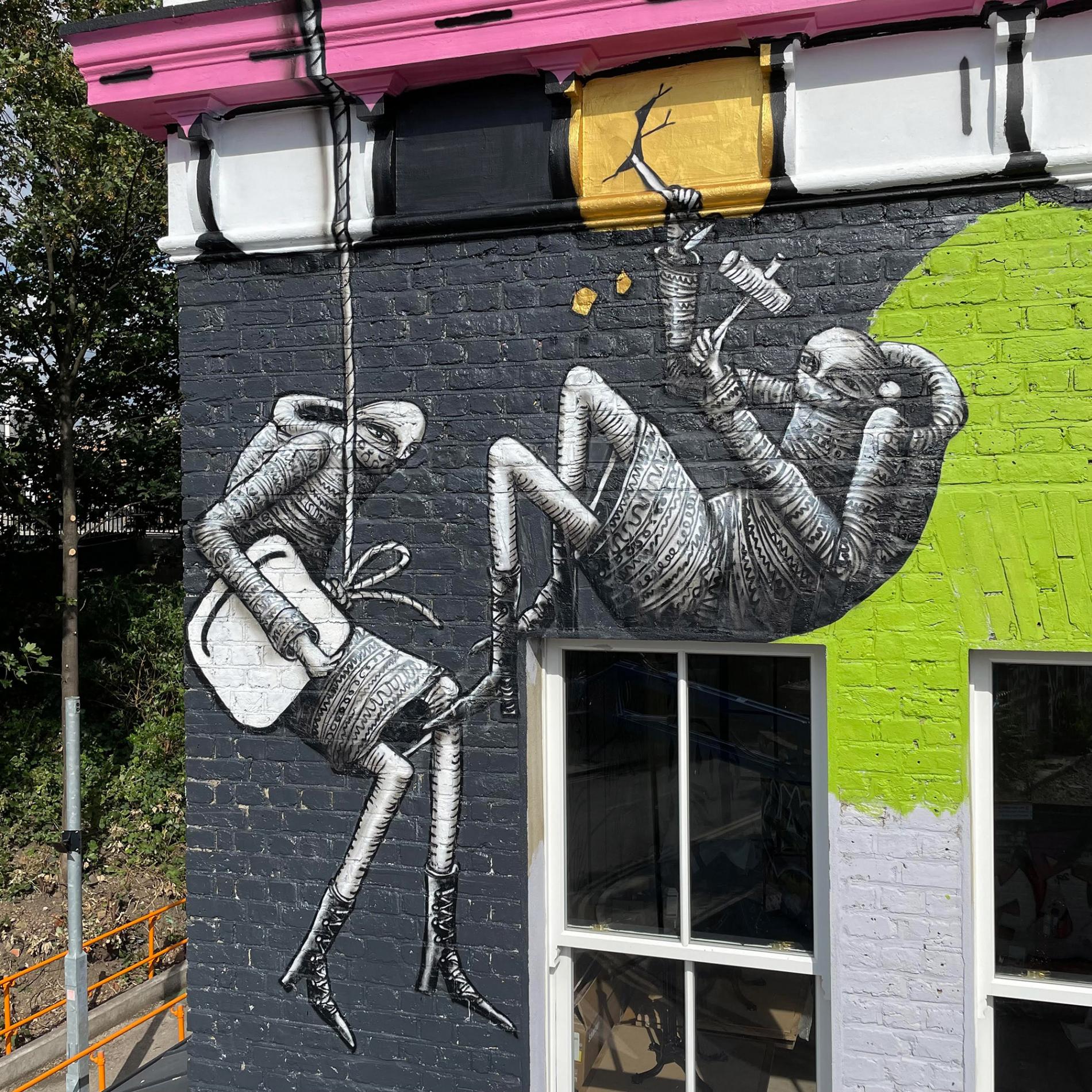 phlegm muro colgados