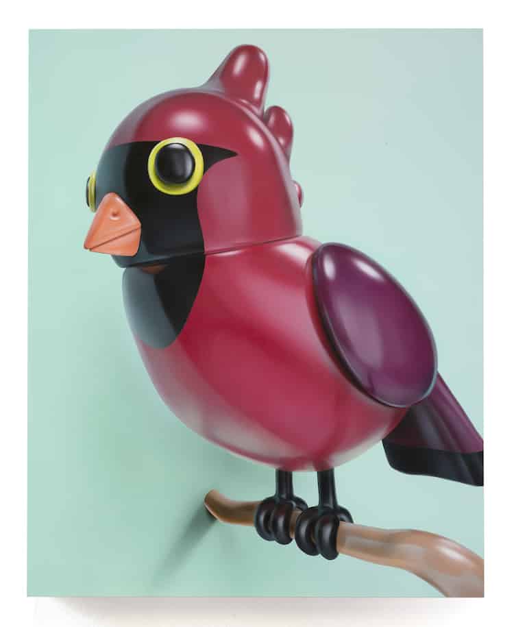piette realismo plastico pajaro