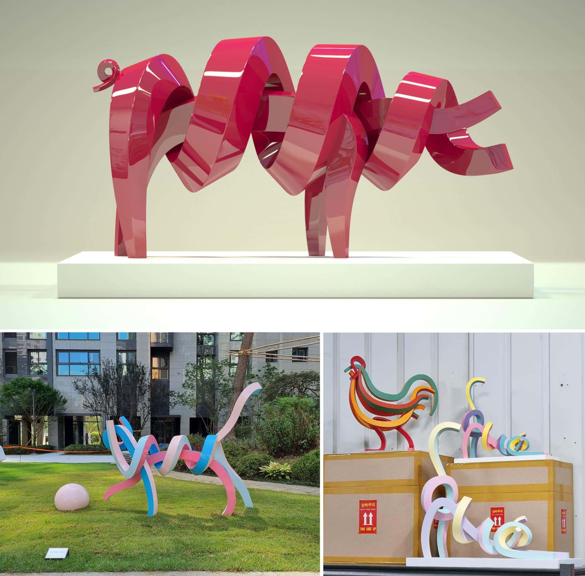 lee sangsoo escultura cerdo