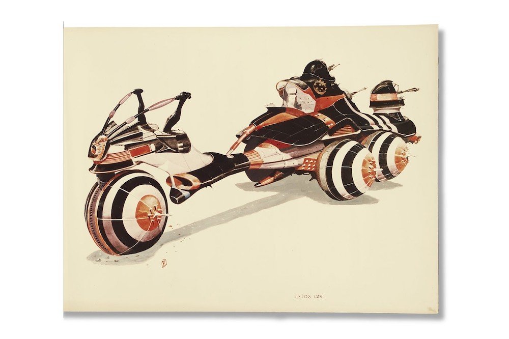 alejandro jodorowsky dune storyboard ilustracion naves