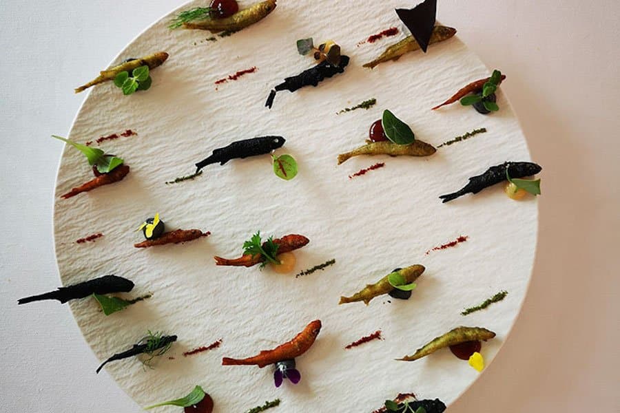 glam bartolini restaurante con estrella michelin que es una obra de arte