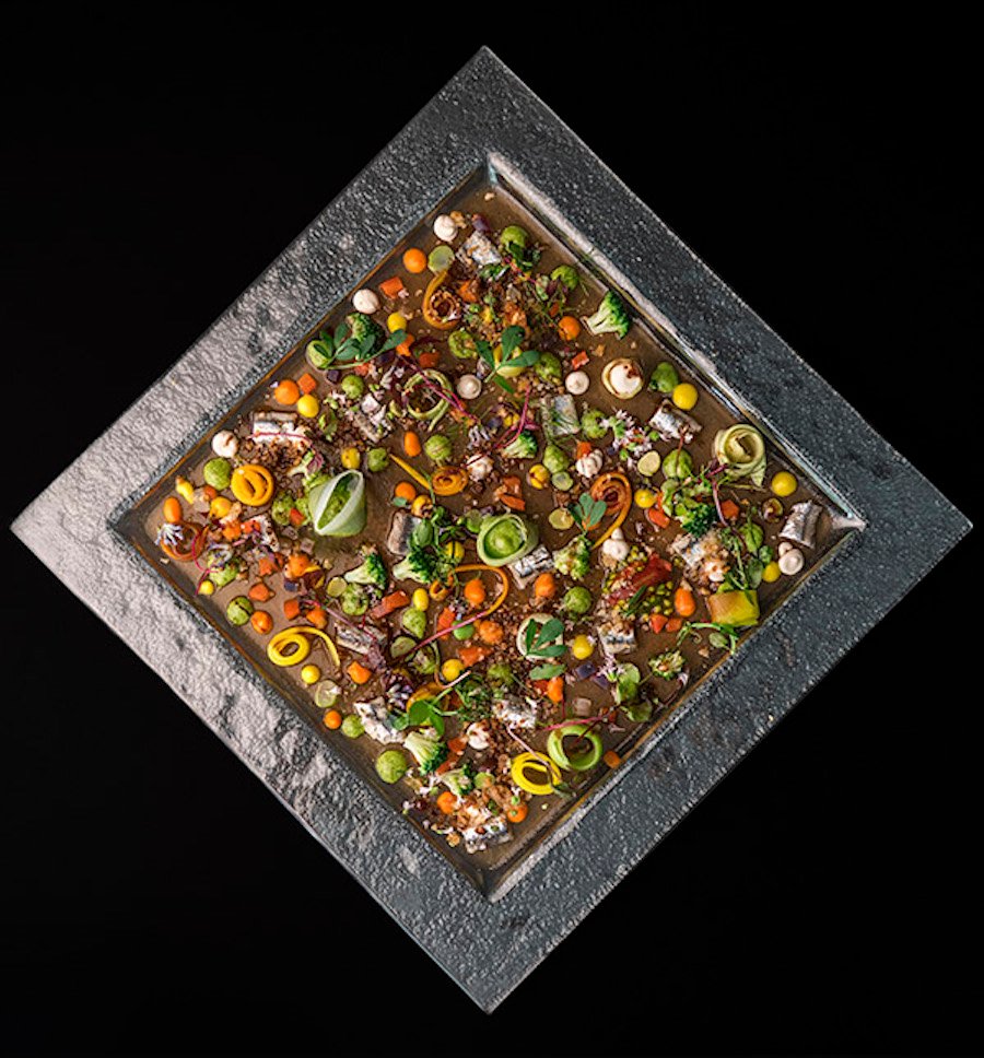 miramonti laltro lato con estrella michelin que parece una obra de arte