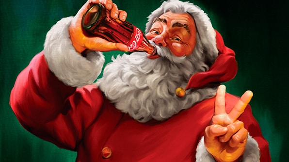 papa noel navidad coca cola clasico de la navidad