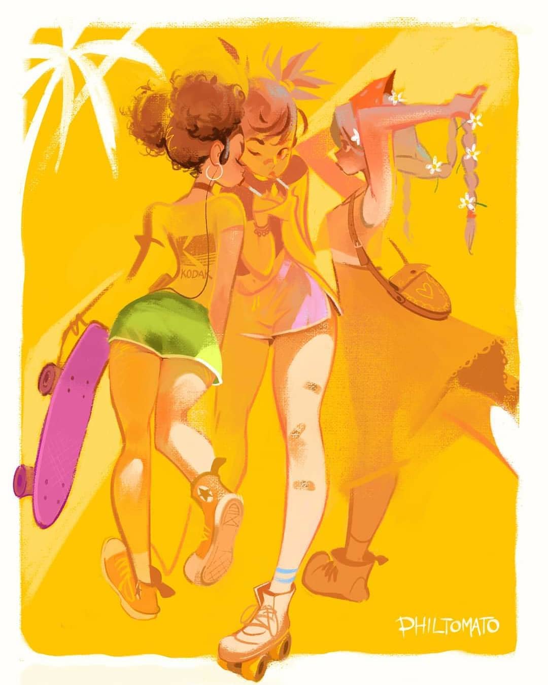 chicas sensuales de philtomato skate