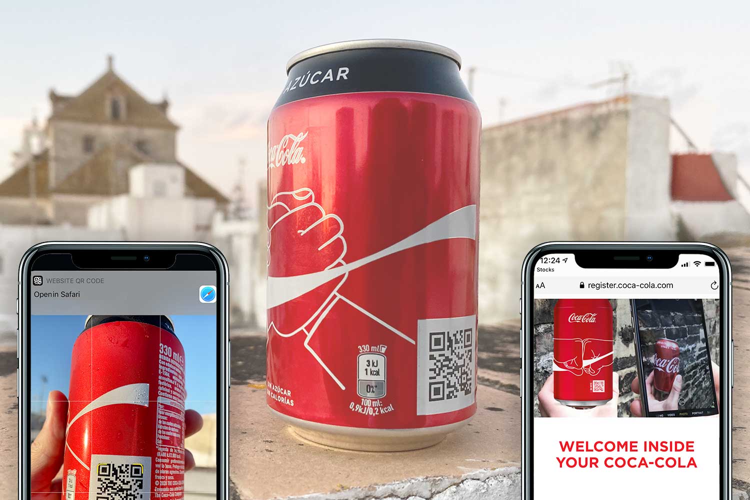codigo QR coca cola