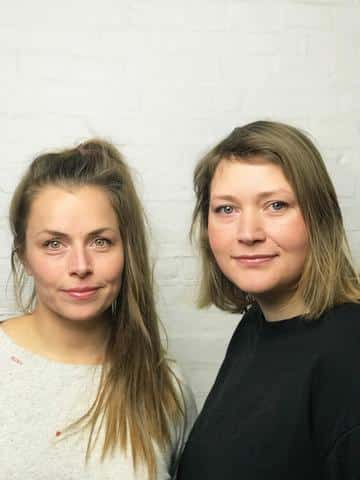 creadoras de la marca de moda sostenible de zapatillas Peterson Stoop