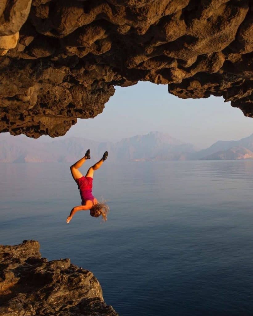 fotografia de aventura del primer libro de fotografia de jimmy chin mujer caida libre