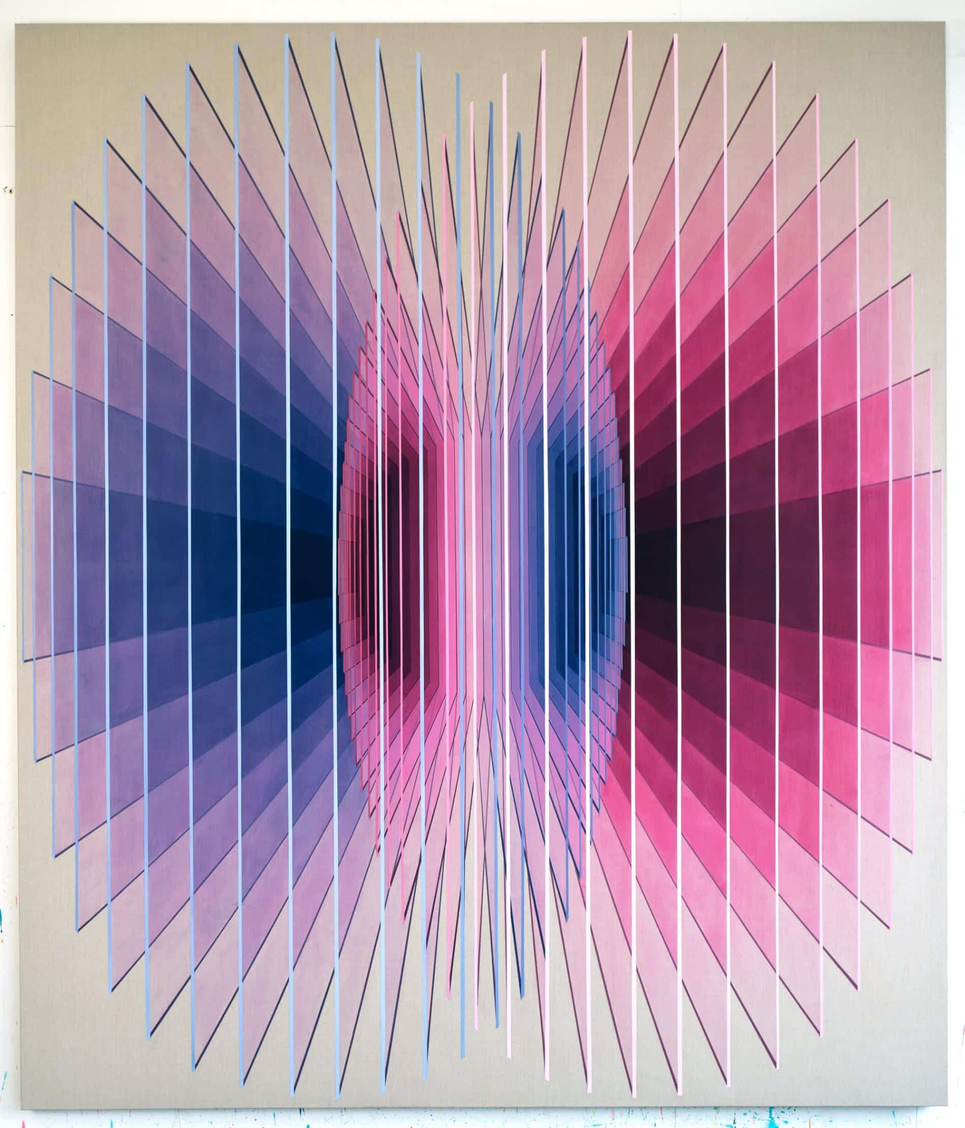 pintura matemática daniel mullen alteracion perepcion