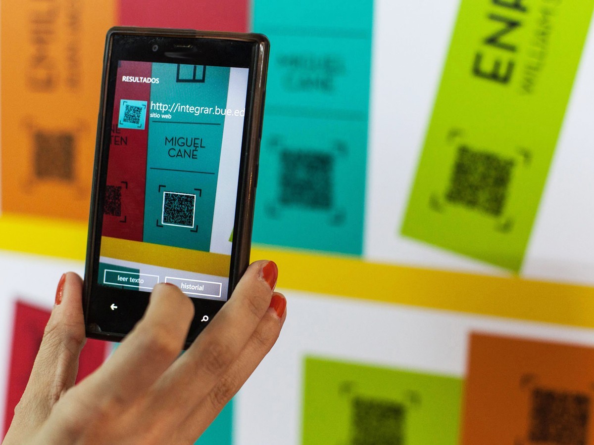 Ejemplo de código qr conciertos y marketing