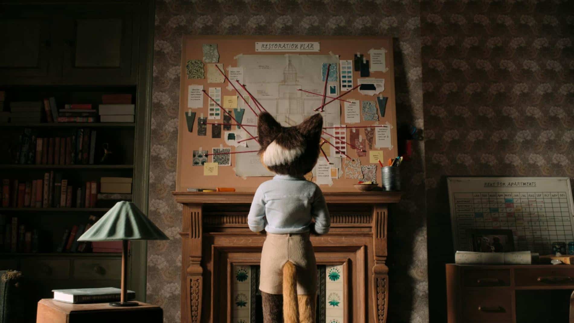 The house serie animada de nexus studios para netflix, escena gato investigando