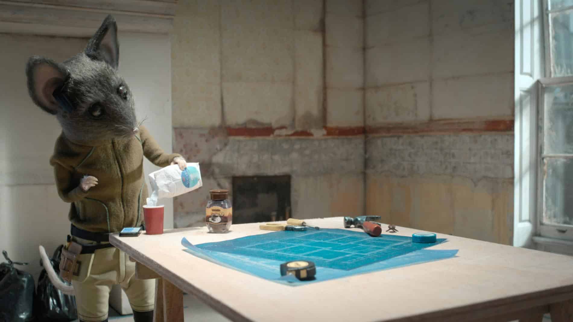 The house serie animada de nexus studios para netflix, escena raton