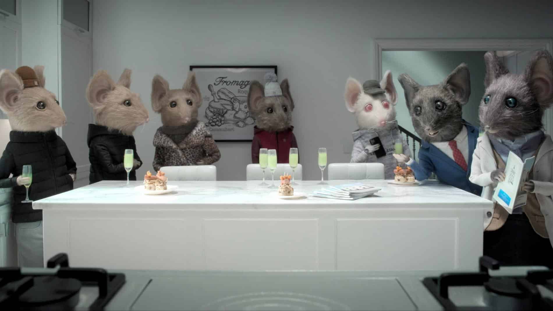 The house serie animada de nexus studios para netflix, ratones reunidos