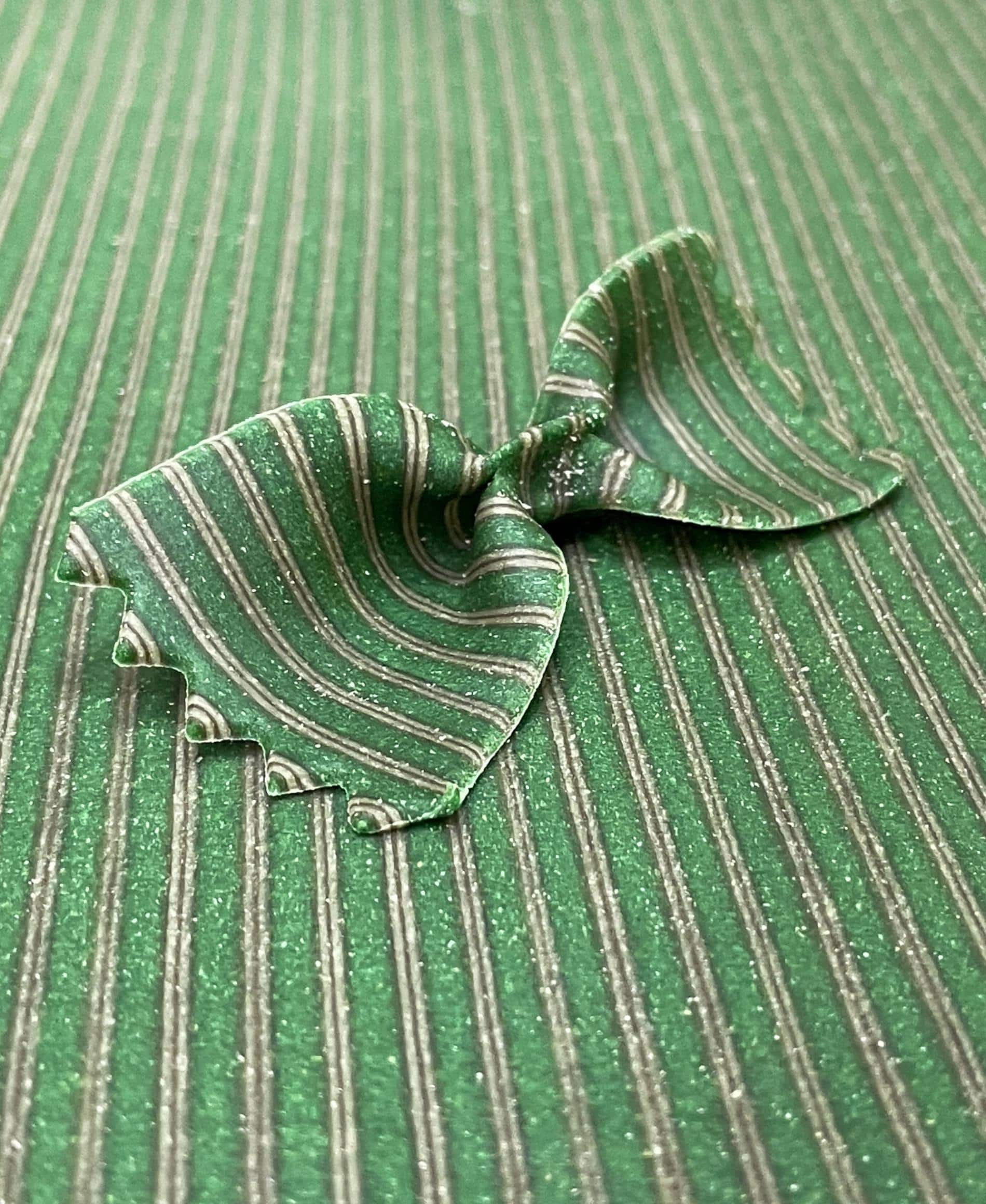 david rivillo arte en pasta corbatines verdes