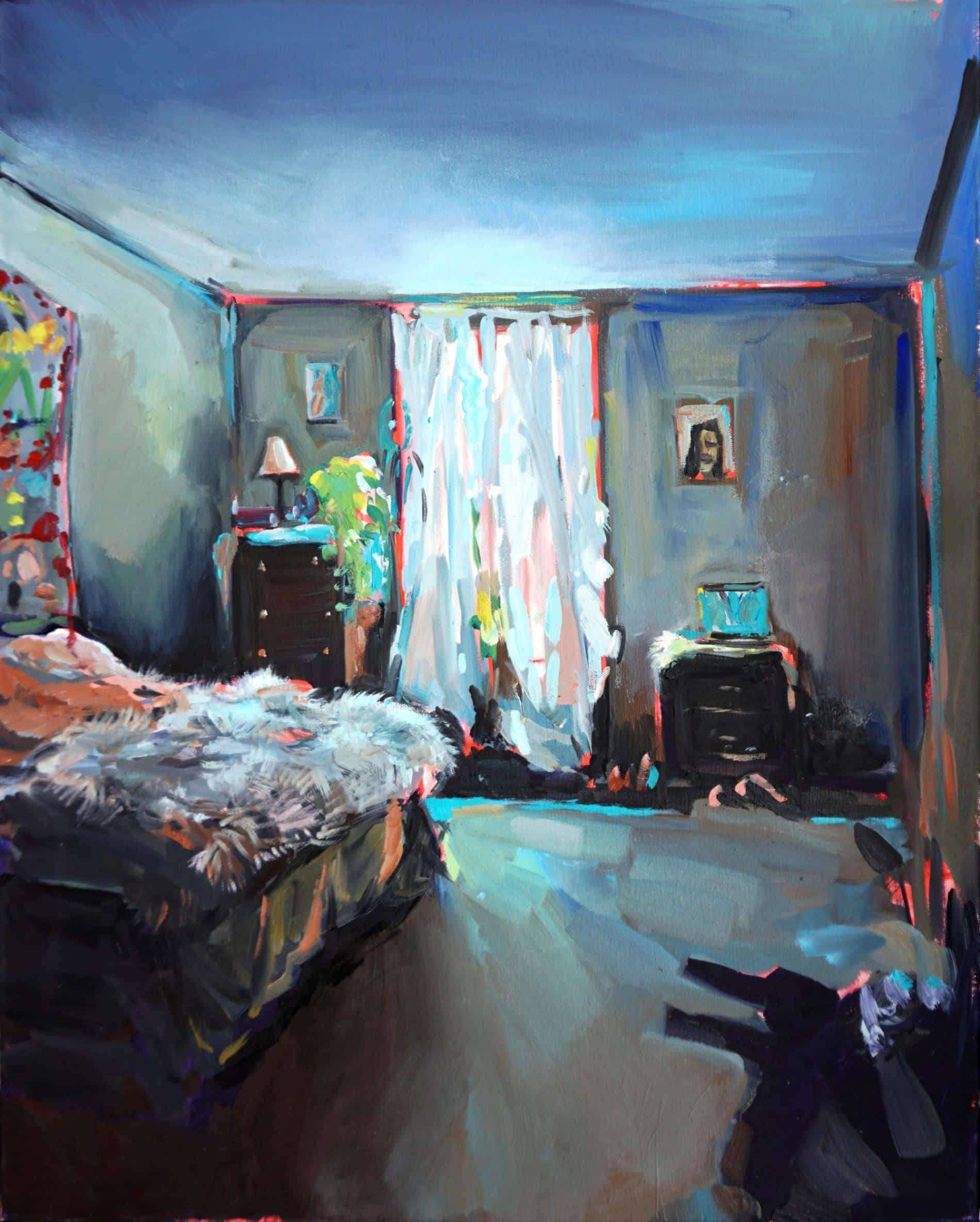 ekaterina popova espacios intimos habitacion con colores oniricos