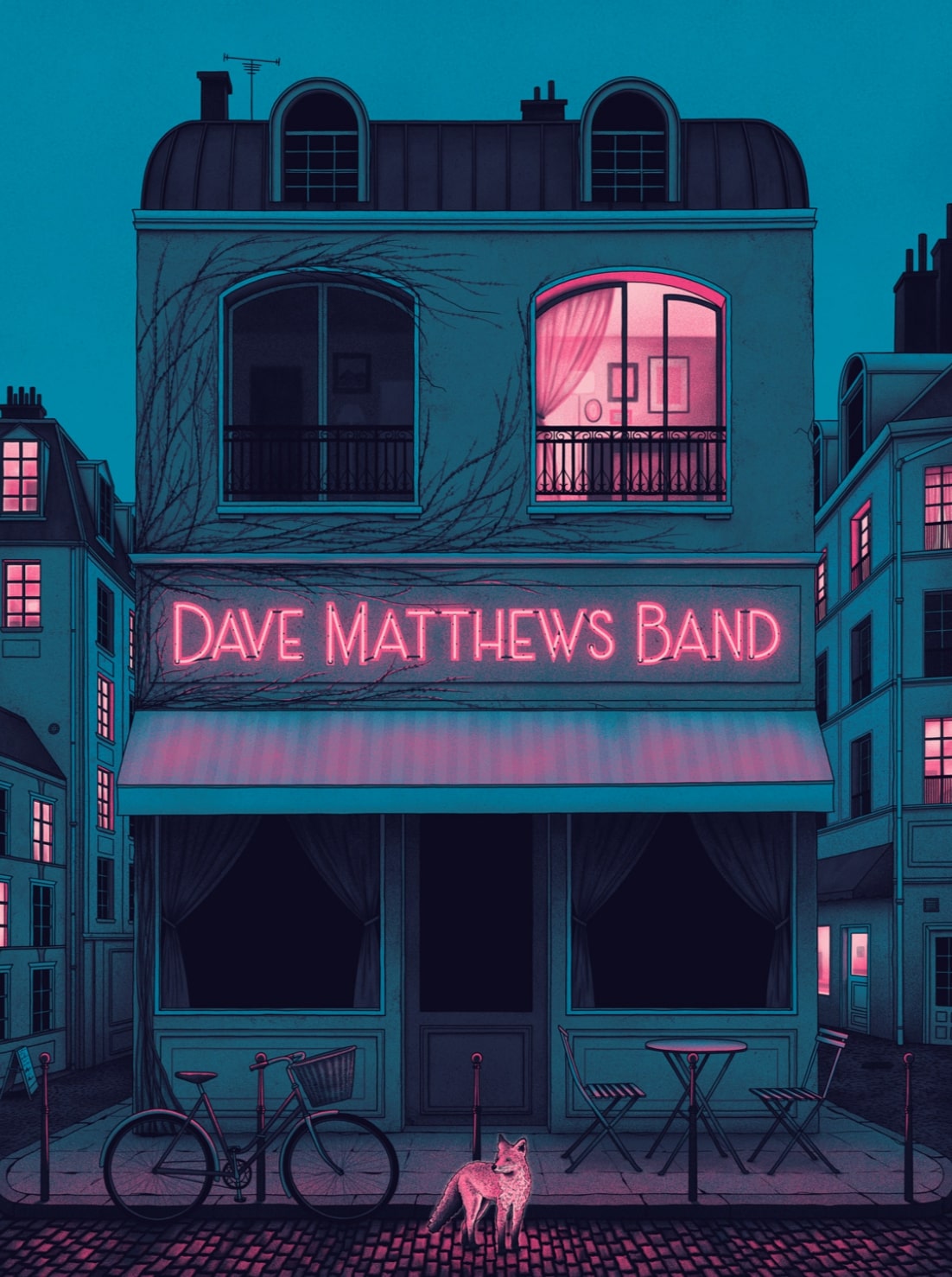 nicholas moegly ilustraciones nostalgicas dave mathews band