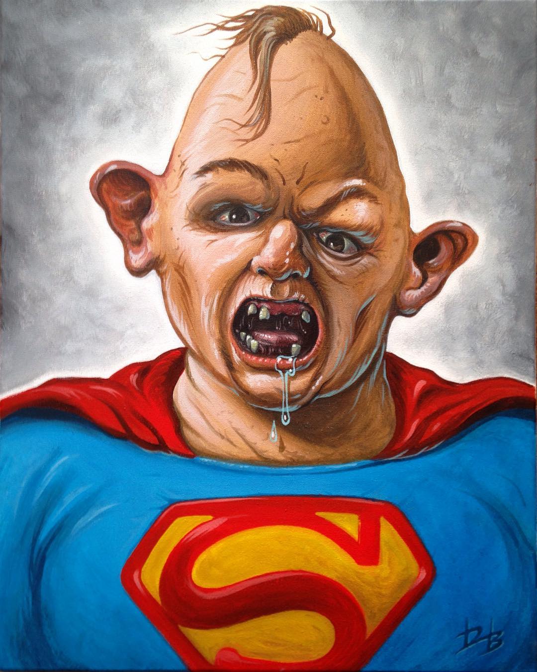 Dave Burke mostruos arte kitsch gremlins