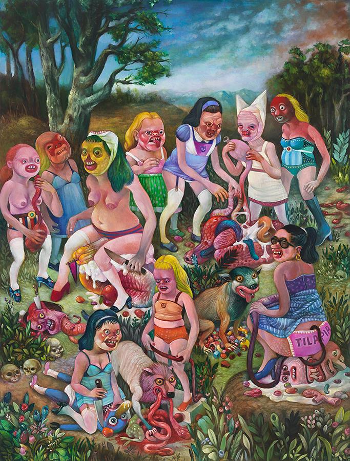 Gregory Jacobsen gente fea pintura post