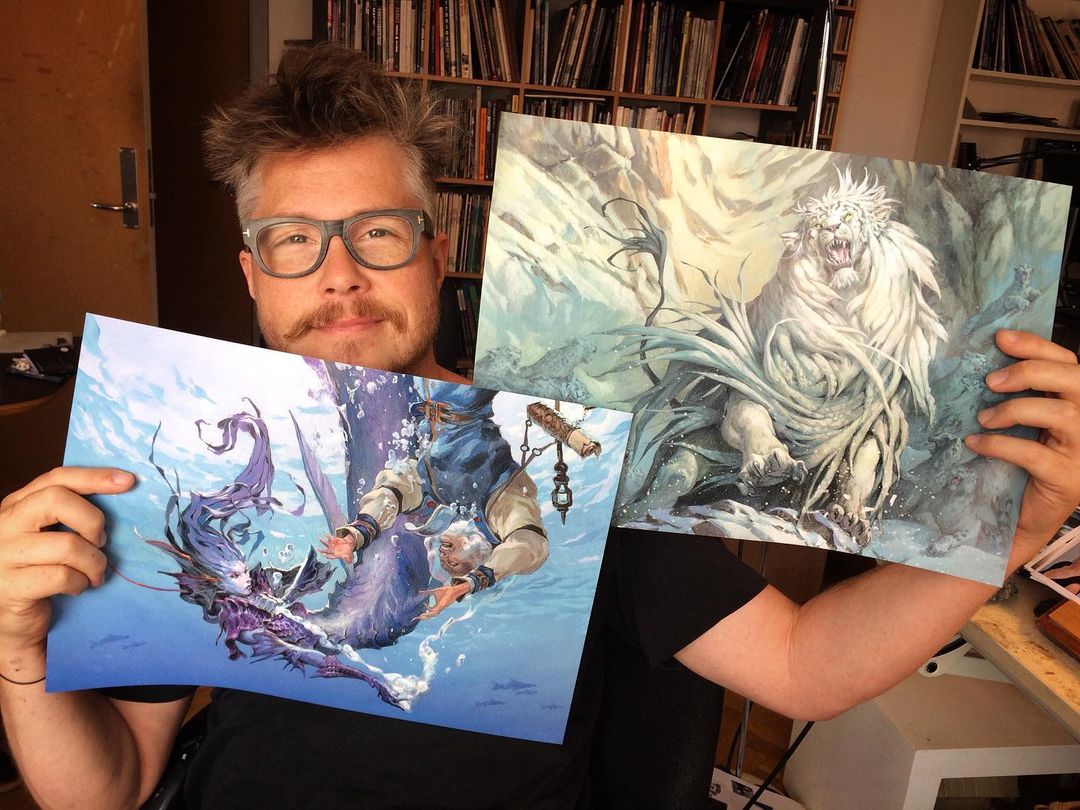 Jesper Ejsing comparte sus obras