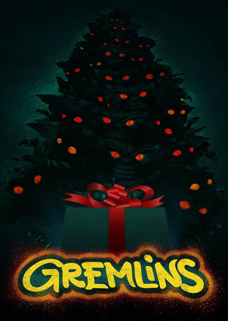 Mark Mones aka B4 Abraham CARTELES DE PELICULA GREMLINS