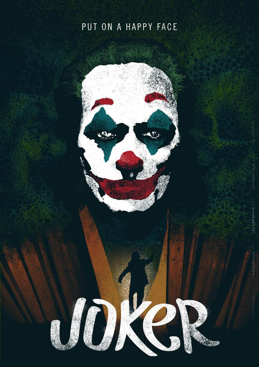 Mark Mones aka B4 Abraham CARTELES DE PELICULA JOKER