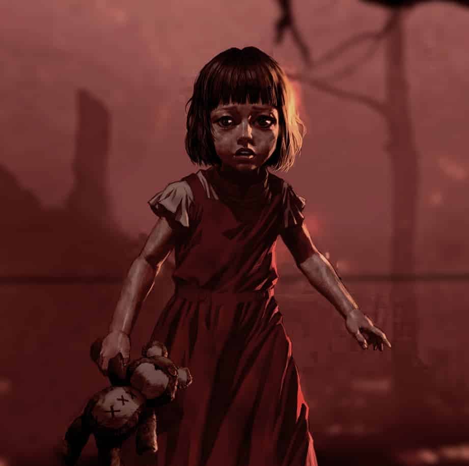 animacion Seung Eun Kim niña rojo