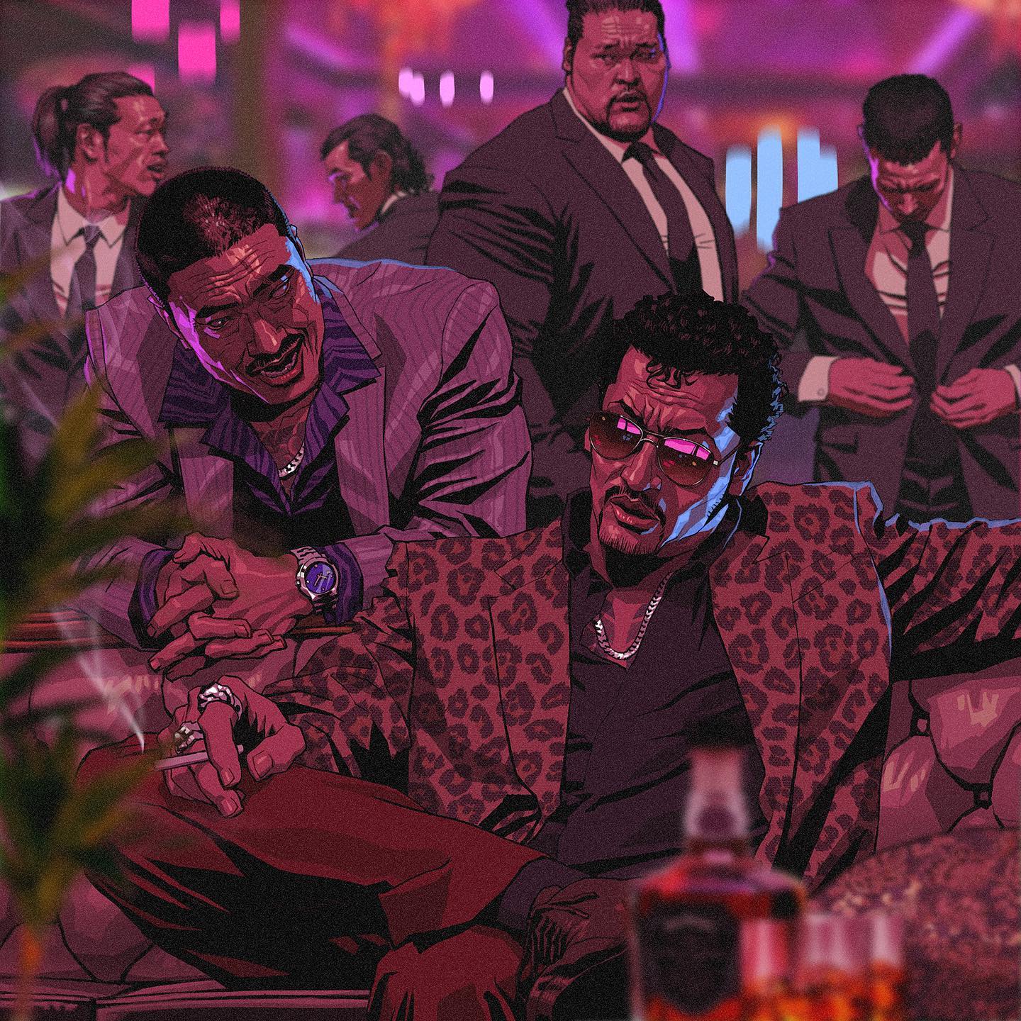gangsters bar Seung Eun Kim