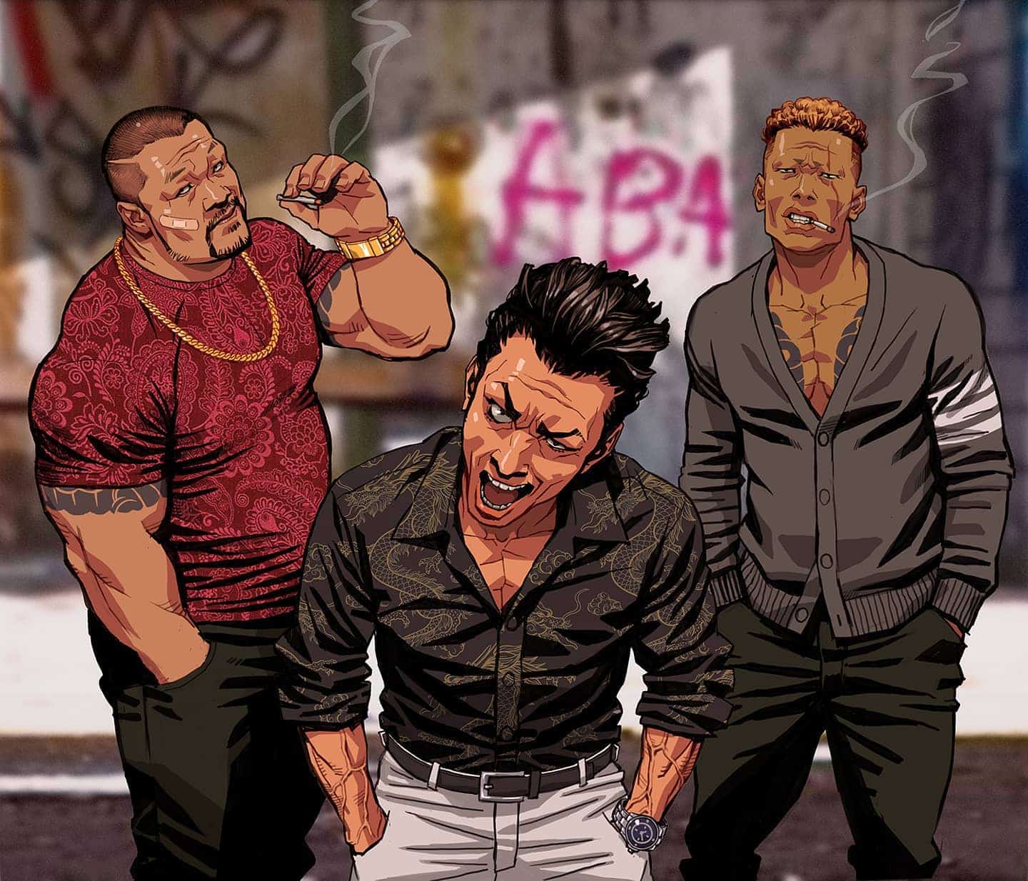 gangsters color Seung Eun Kim