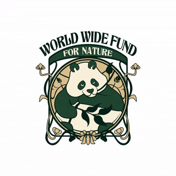 rediseño logotipo wwf art neauveo