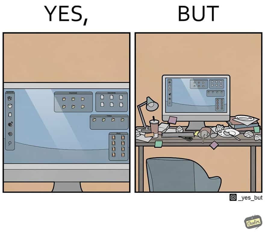 yes but anton gudim orden virtual, desorden real