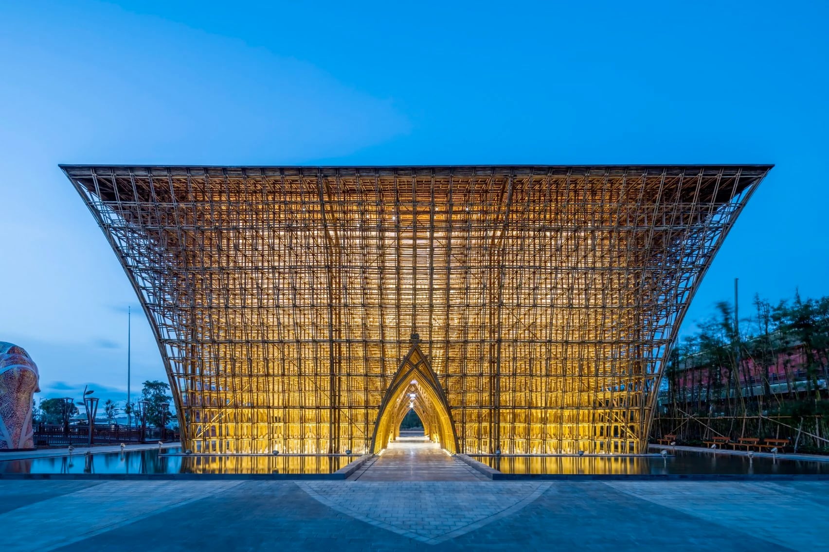 construccion en bambu sarquitectura verde vietnam cuoula