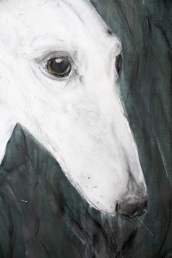 galgo blanco obras de niamles cynthia nudel