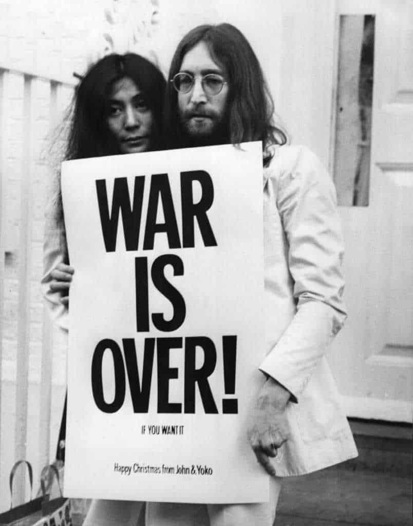 war is over ono y lennon carteles
