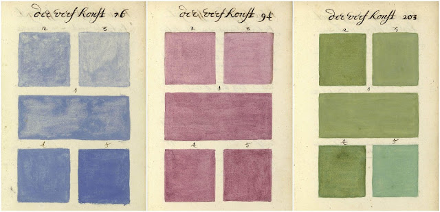 Guia de colores antes de existir pantone