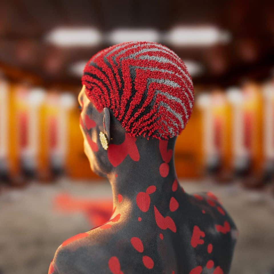 Dennis Rodman NFTS barber shop red lines