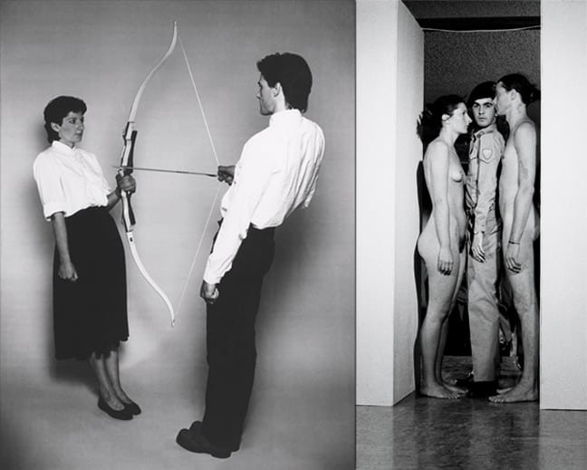 MARINA ABRAMOVICH PERFORMANCE ARCO Y FLECHA