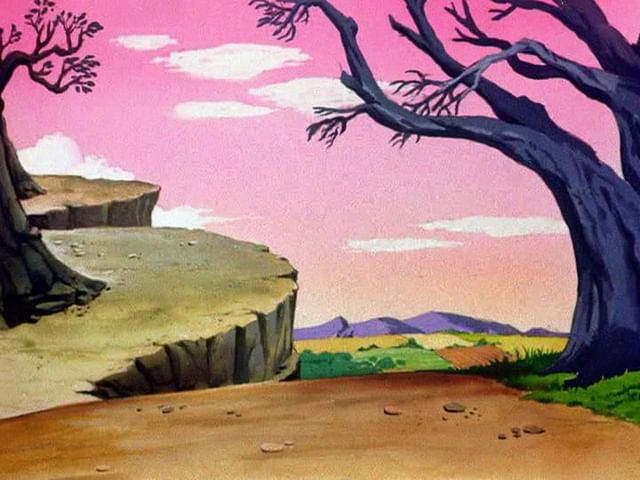 backgrounds de los looney toons caminos