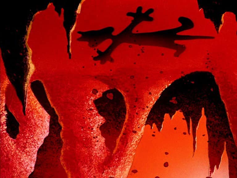 backgrounds de los looney toons rojo
