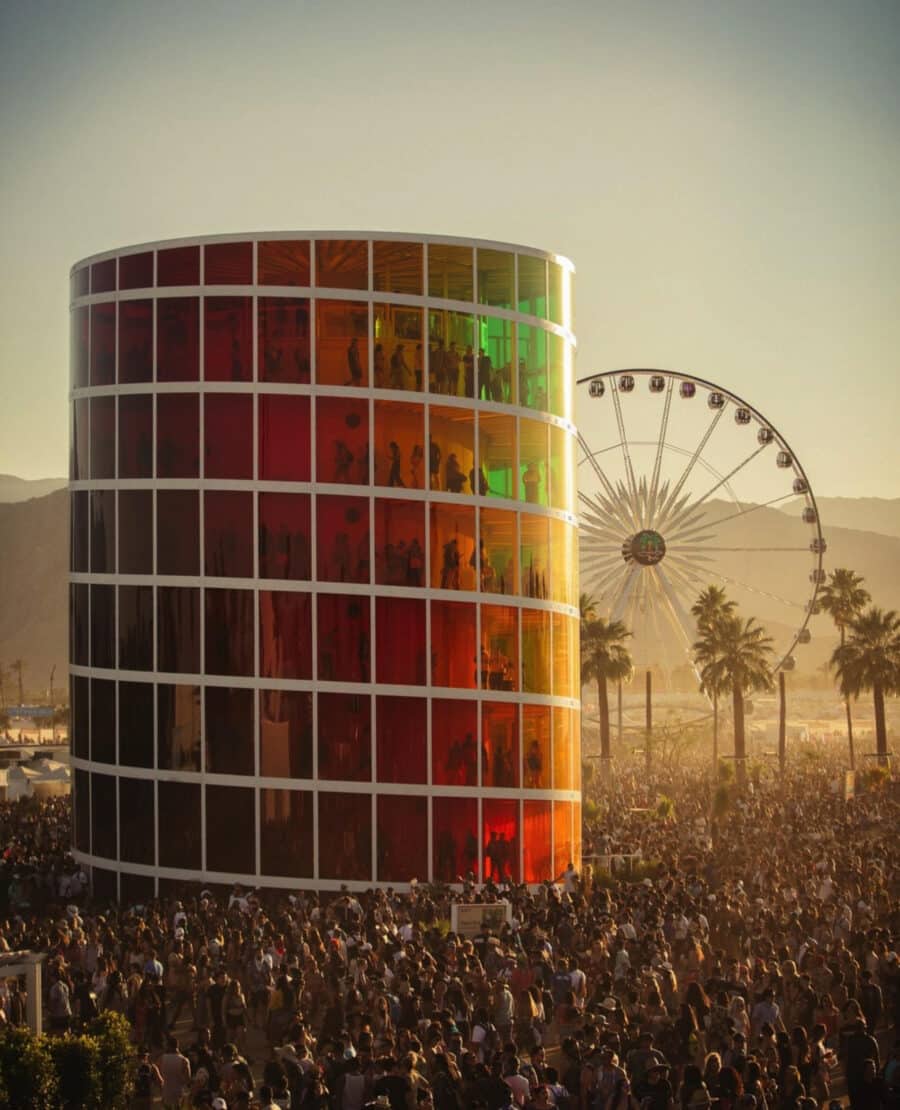 coachella espectra arquitectura efimera
