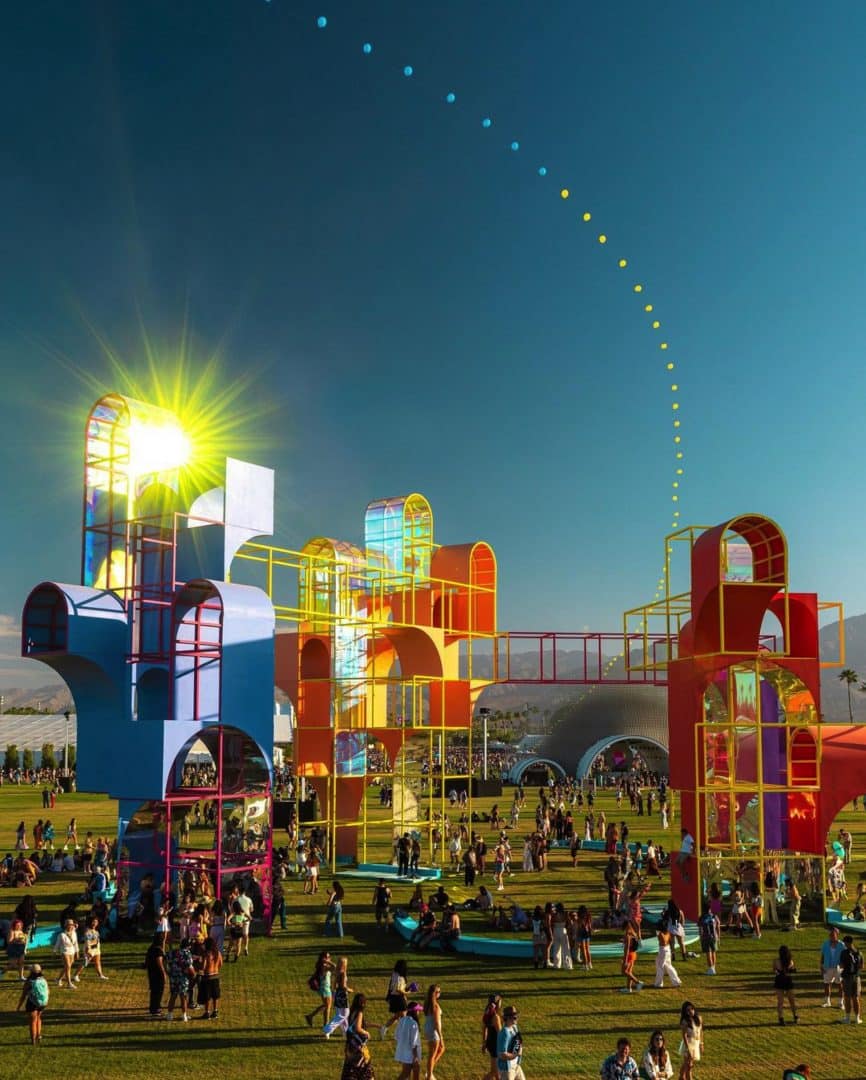 coachella espectra arquitectura efimera play ground
