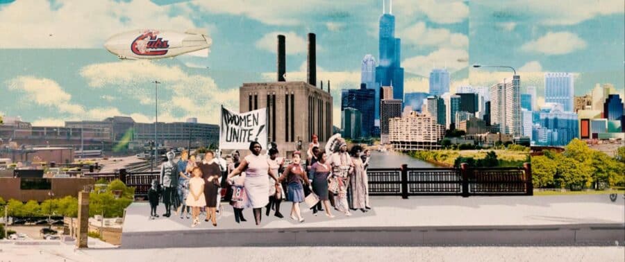 ollage videoclip João Pombeiro chicago woman united