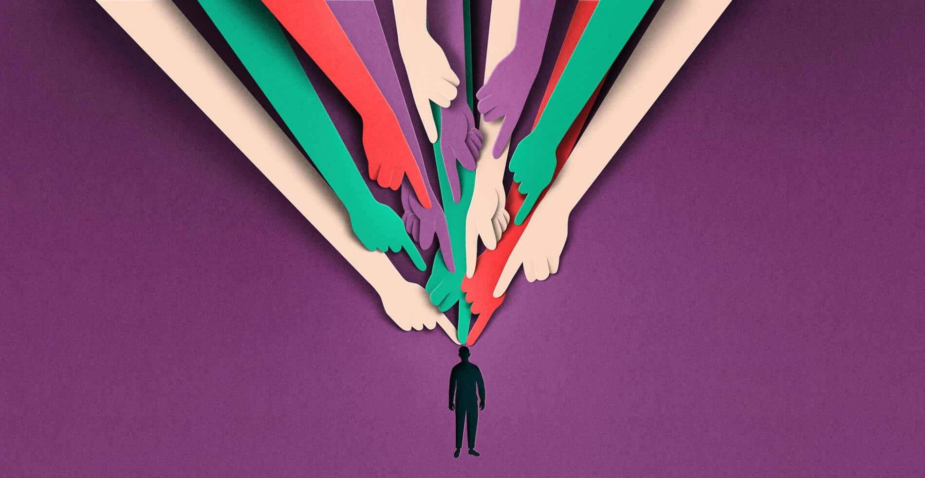 eiko ojala composiciones digotales que parecen hechas con papel manos