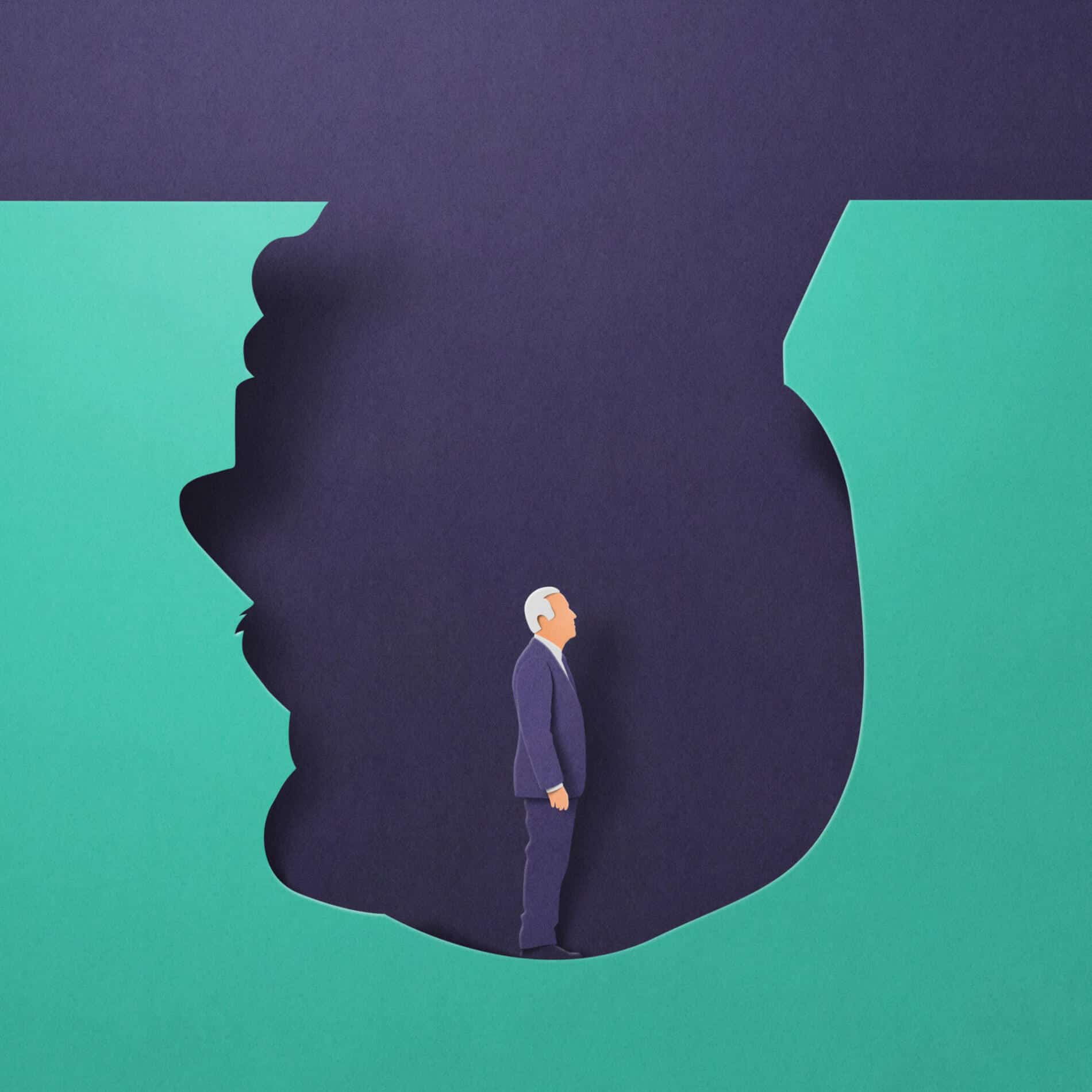eiko ojala composiciones digotales que parecen hechas con papel think