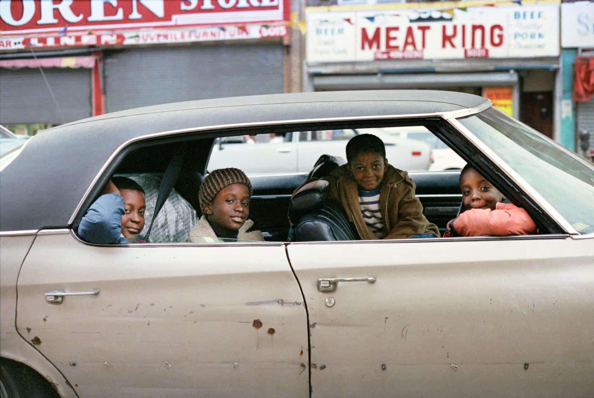 jamel shabazz Joy Riding, Flatbush, Brooklyn 1980