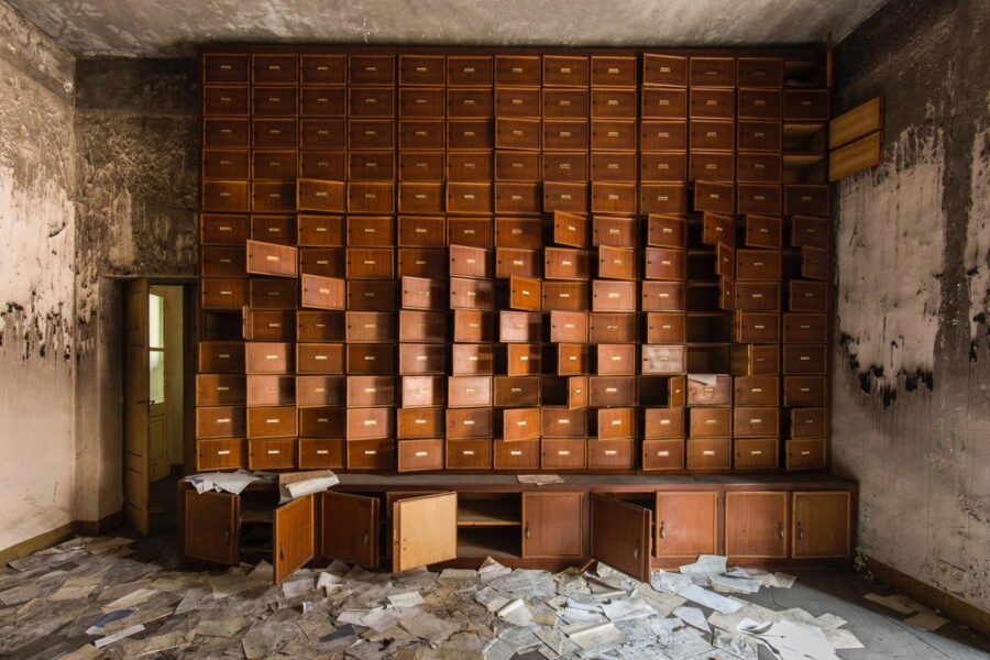 jonk fotografia de arquitectura abandonada Un manicomio en Italia