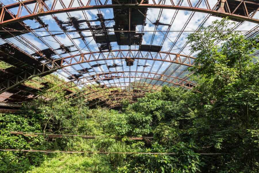 jonk fotografia de arquitectura abandonada Una nave en Taiwan